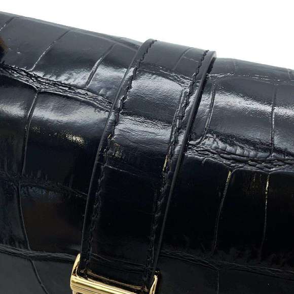 Versace Greca Goddess Embossed 2way Handbag Black - Picture 8 of 15